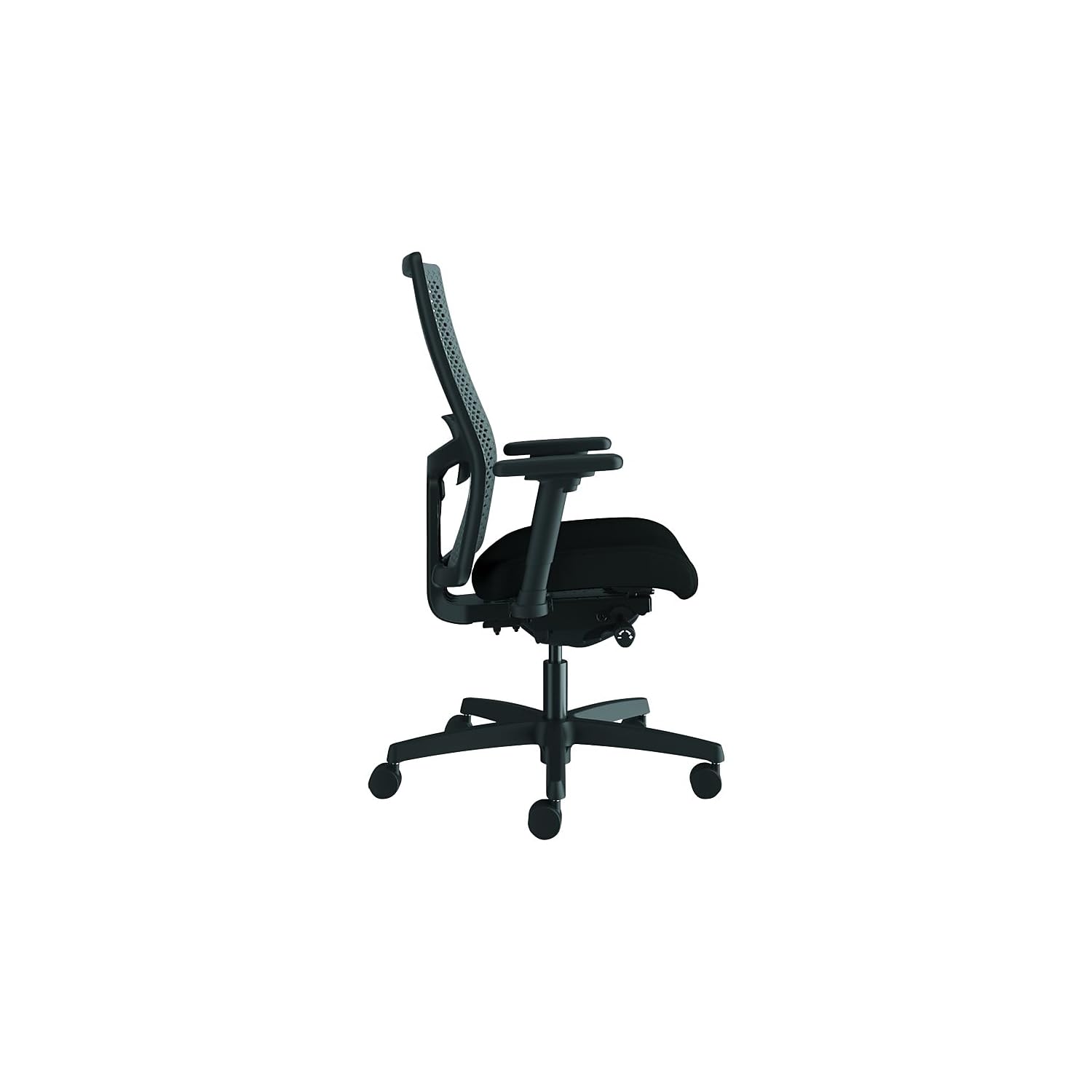 Hon Ignition 2.0 Mesh Back Vinyl Task Chair, Black (Honi2Mrl2Au10Tk)