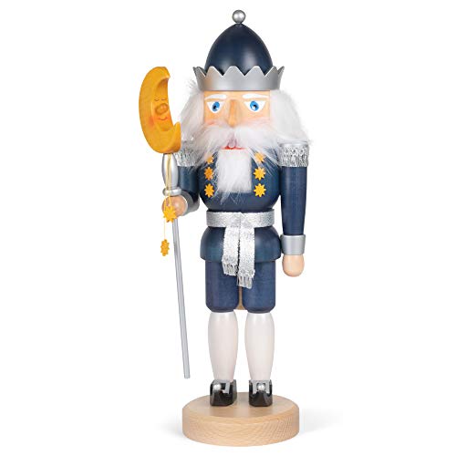 Alexander Taron Christian Ulbricht Nutcracker - Moon King - 15.6" H X 6" W X 5.25" D