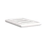 Maxyoyo Japanese Floor Mattress Futon Mattress Queen Size, Thicken Tatami Mat Sleeping Pad Foldable Roll Up Mattress Trifold Mattress Pad Guest Mattress Bed Floor Bed, Off White,Queen