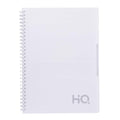 Youva Navneet Hq|Spiral Wiro Bound Notebook|17.6 Cm X 25 Cm|Single Line|160 Pages|White