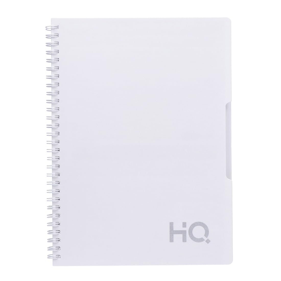 Youva Navneet Hq|Spiral Wiro Bound Notebook|17.6 Cm X 25 Cm|Single Line|160 Pages|White