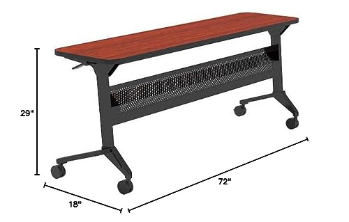 Safco Flip-N-Go® 18 x 72 Rectangular Training Table, LPL