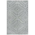 Rizzy Home Alora Decor Emerson 10' X 13' Diamond Grey/Gray/Rust/Blue Hand-Tufted Area Rug