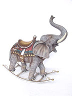 AFD Home Rocking Elephant T-OF2301 Wood 49.50 x 20.50 x 45.26