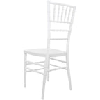 Flash Furniture Advantage White Resin Chiavari Chair