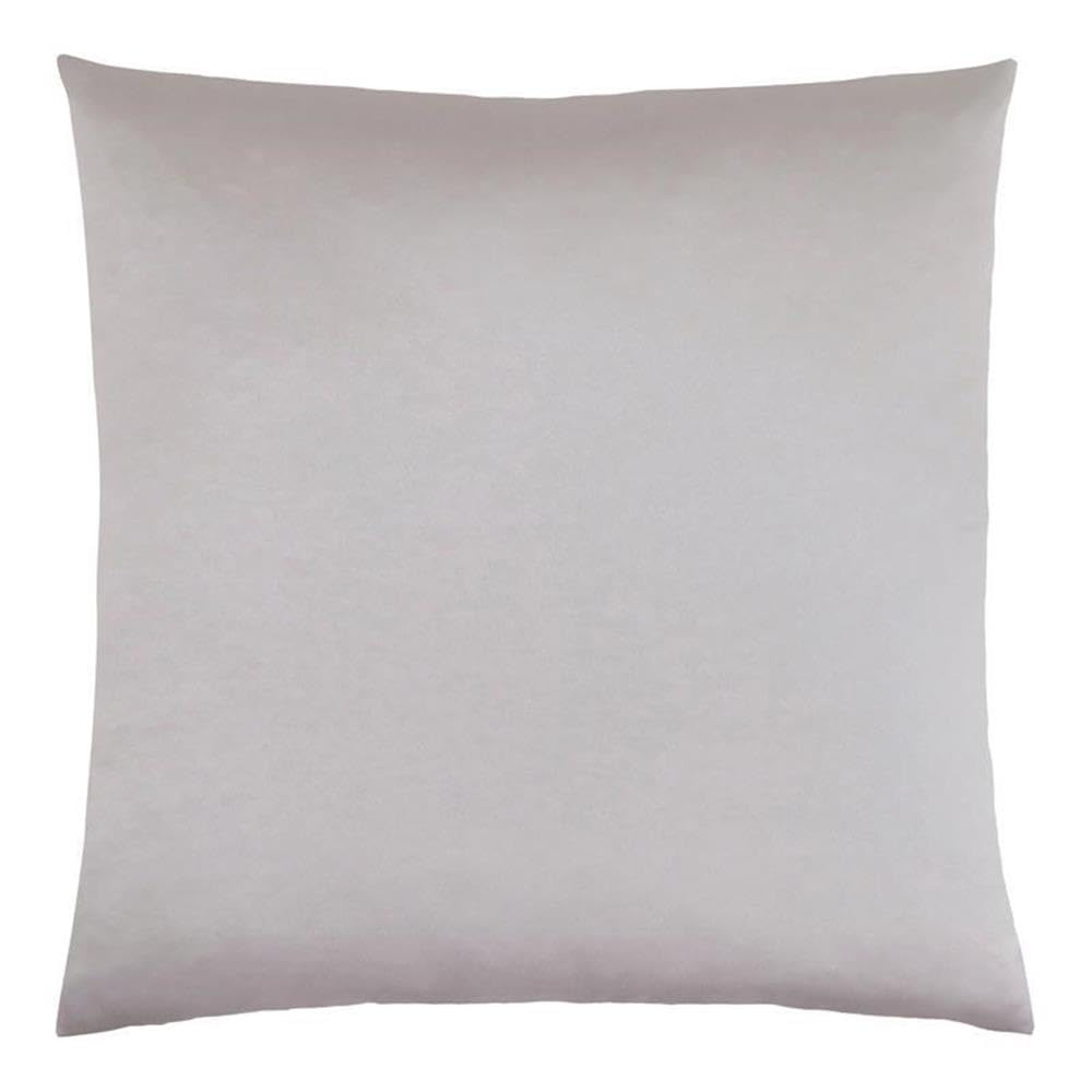 Monarch Specialties 9336, 18 X 18 Square, Insert Included, Decorative Throw, Accent, Sofa, Couch, Bedroom, Polyester, Hypoallergenic, Grey, Modern Pillow 18"X 18" Silver Satin 1Pc