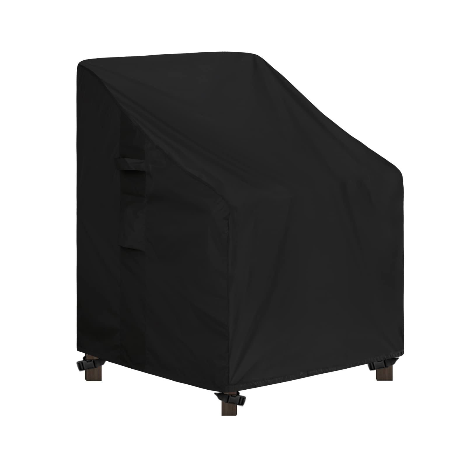 Easy-Going Outdoor High Back Chair Cover Uv Resistant Patio Chair Cover Waterproof Lawn Patio Furniture Cover With Tape Sealed S