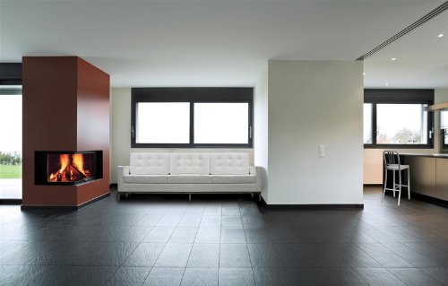 Modway Loft Leather Sofa In White