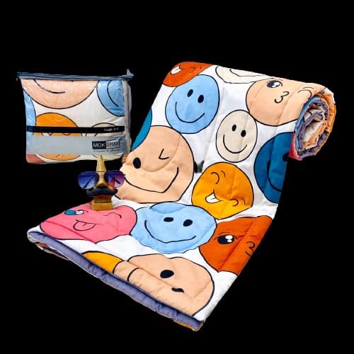 Jasmine Aroma  Launch Kidzee Glace Cotton Ac Comforter Single Bed, Comforter For Kids Single Bed 60 X 100 Inches. (Design18)