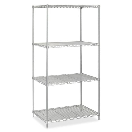 Safco - Starter Unit,4 Shelves/4 Post,1000Lb P/ Shelf,36&quot;X24&quot;X72&quot;,Gy, Sold As 1 Each, Saf 5288Gr