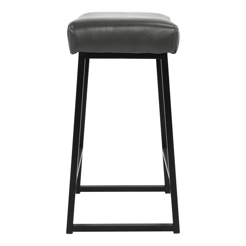 Kosas Home Amber 26&quot; Counter Stool Smokey Grey (Set of 2)
