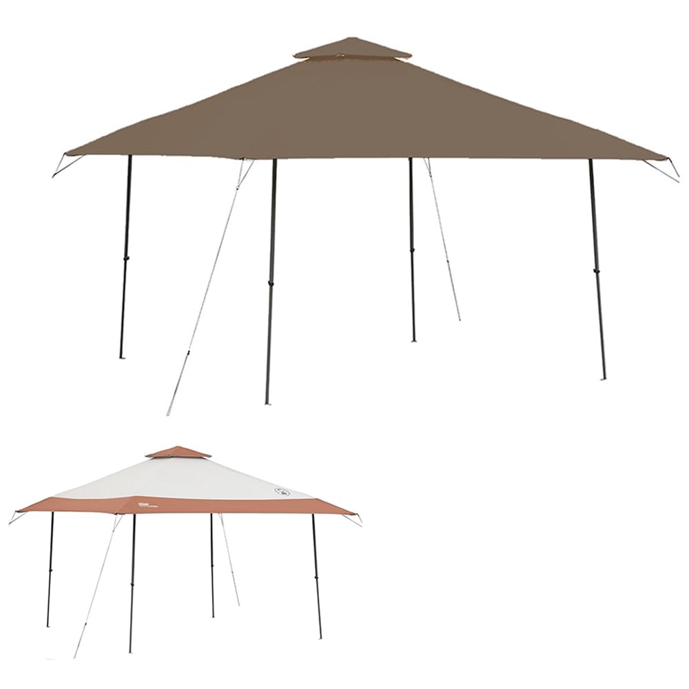 Garden Winds Custom Fit Replacement Canopy Top Cover Compatible with The Coleman 2000004407 13 x 13 Two Tiered Tent Eaved Shelte