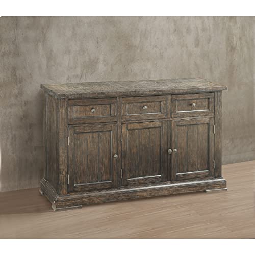 ACME kitchen island, Salvage Brown