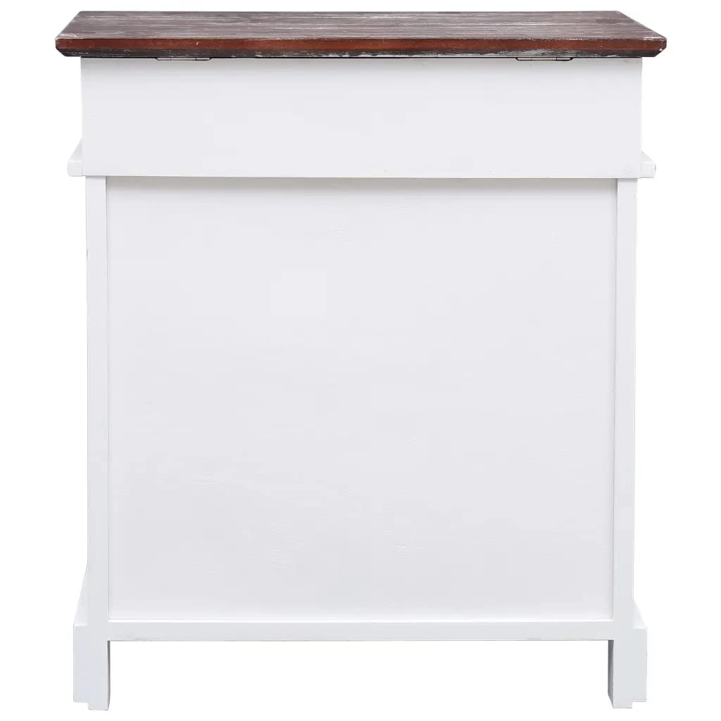 vidaXL Shoe Cabinet, Shoe Organizer with Flip Drawer, Hall Cabinet, Hidden Shoe Storage for Entryway Hallway Bedroom Dorm Room, Gray Solid Wood