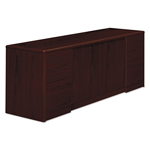 Hon 10742Nn 10700 Series Credenza W/Doors, 72W X 24D X 29 1/2H, Mahogany