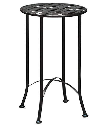International Caravan Mandalay 16" Wrought Iron Table