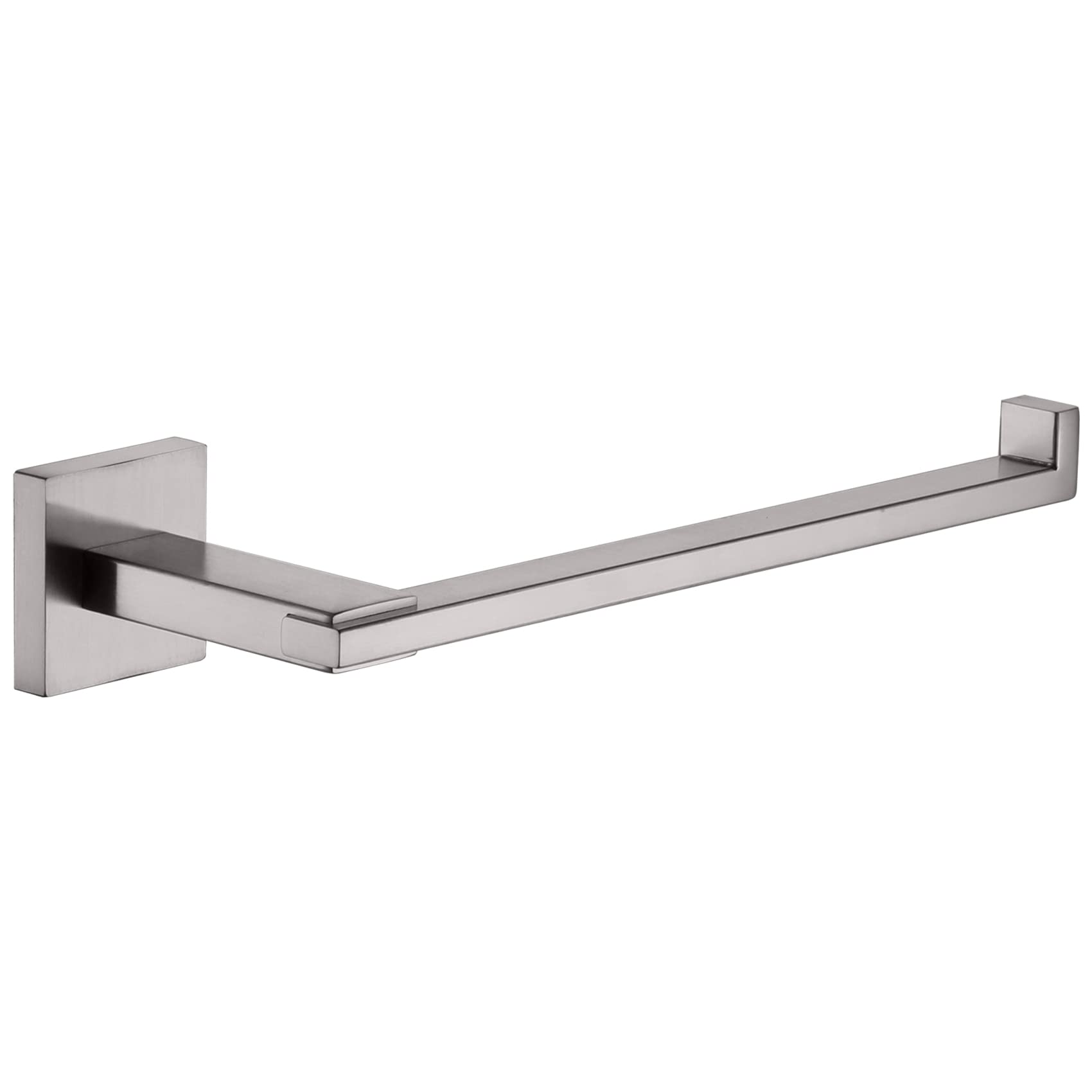 KOKOSIRI Towel Holder Brushed Nickel Bathroom Accessory Hand Towel Bars for Toilet Kitchen Cabinet Stainless Steel, Wall Mounted