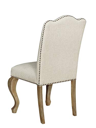 Best Quality Furniture Dining Chairs (Set Of 2), Beige