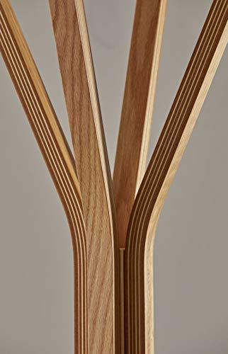 HomeRoots 16.5' X 16.5' X 68.25' Natural Coat Rack