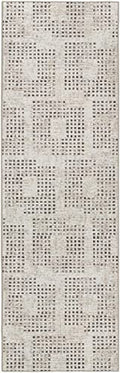Dalyn Delano Da1 Ivory 2'6" X 12' Runner Rug Da1Iv2X12