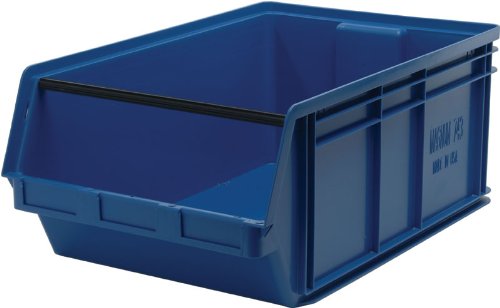 QUANTUM STORAGE SYSTEMS QMS743BL MAGNUM Heavy Duty Part Organizer Blue Bins 29 L x 19 W x 12 H