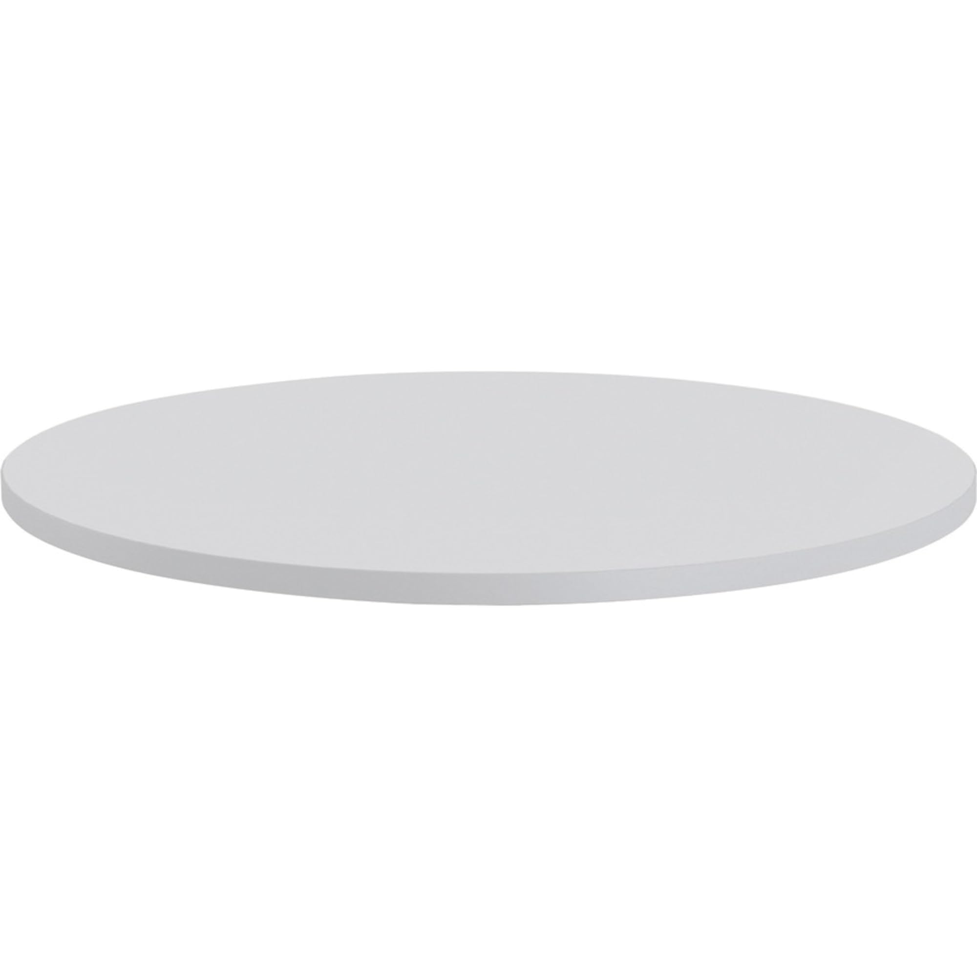 Lorell LLR62579 Round Invent Tabletop - Light Gray