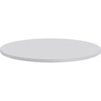 Lorell LLR62579 Round Invent Tabletop - Light Gray