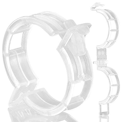 Gsinodrs 200Pcs Plant Support Clips, Garden Clips, Grape Vine, Tomato Vegetables Trellis Clips To Grow Upright Makes Plants Heal