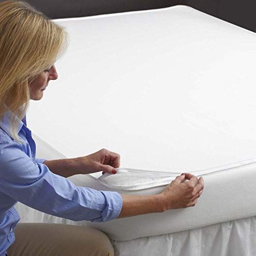 PureCare Total Encasement Mattress Protector, White, Twin XL