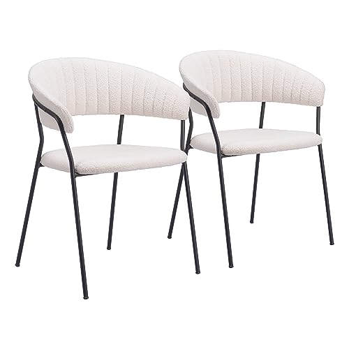 Zuo Josephine Dining Chair Cream