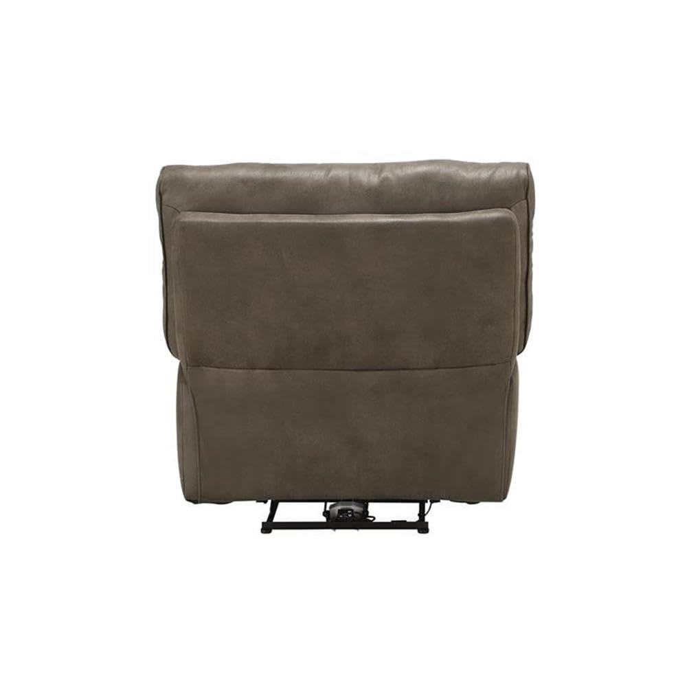 Acme Harumi Recliner (Power Motion) in Gray Fabric