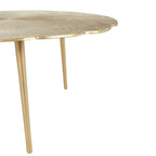 Kosas Home Violetta Transitional Aluminum Coffee Table in Gold