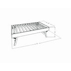 Kodiak Furniture Twin to King Size Daybed with Pop Up Trundle in Wood, in White, No Box Spring Needed, Easy Assembly
