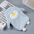SQUICKLE Cute Penguin Chenille Hand Towels || Bathroom Napkin || Kitchen Napkin with Coral Fleece Absorbent Hand Towel for Home,