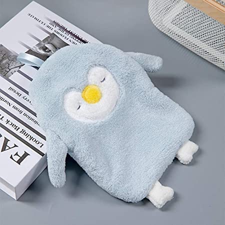 SQUICKLE Cute Penguin Chenille Hand Towels || Bathroom Napkin || Kitchen Napkin with Coral Fleece Absorbent Hand Towel for Home,
