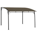 Vidaxl Garden Sunshade Awning Canopy Pavilion Gazebo Marquee Outdoor Patio Terrace Partytent Gathering Barbecue Picnic Camping 9.8' Taupe