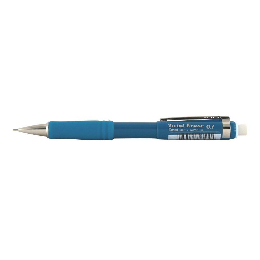 Pentel Twist-Erase Mechanical Pencil 0.7 Turquois