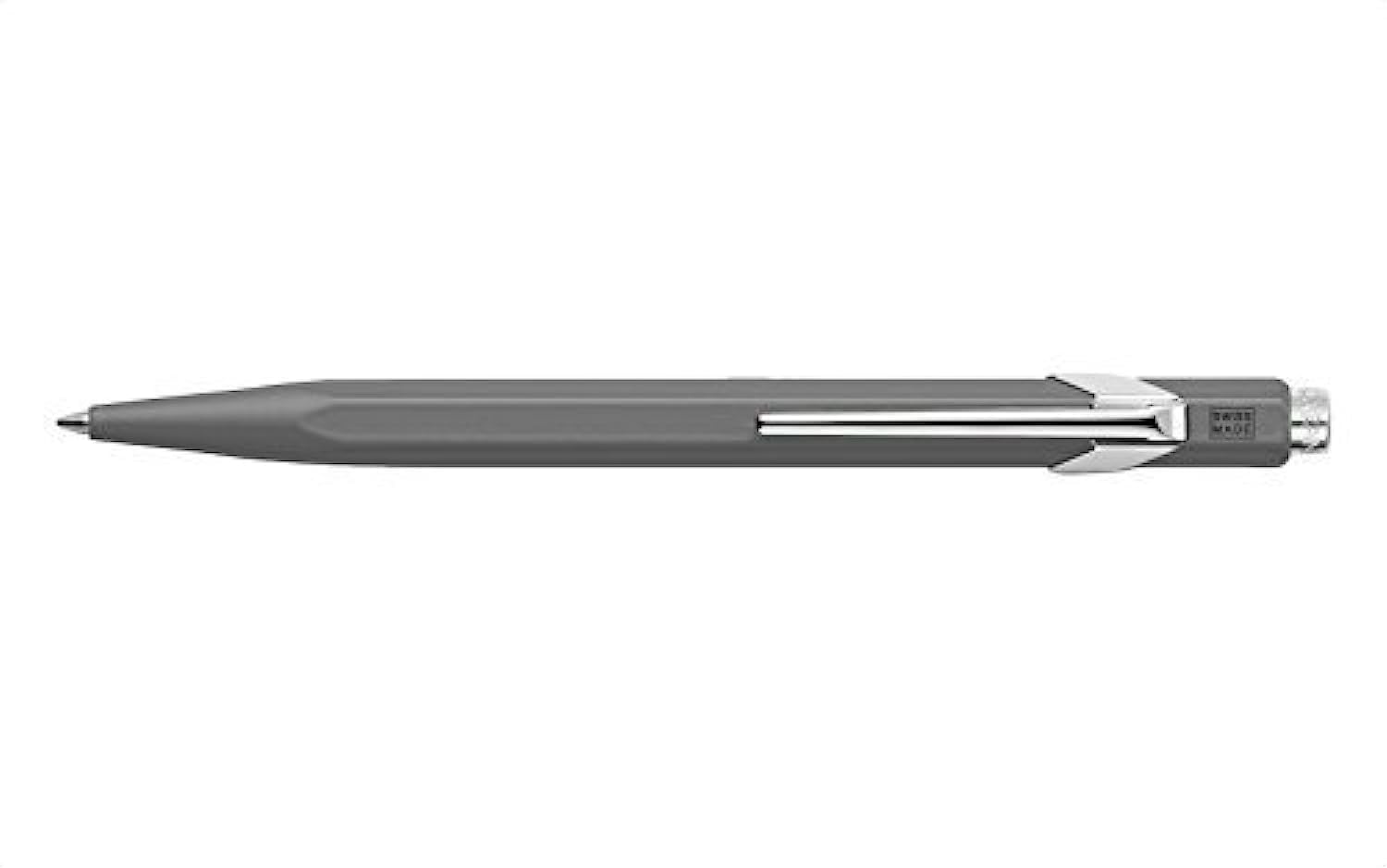 Creative Art Materials Caran D'Ache Ballpoint Pen Metal Grey (849.005)