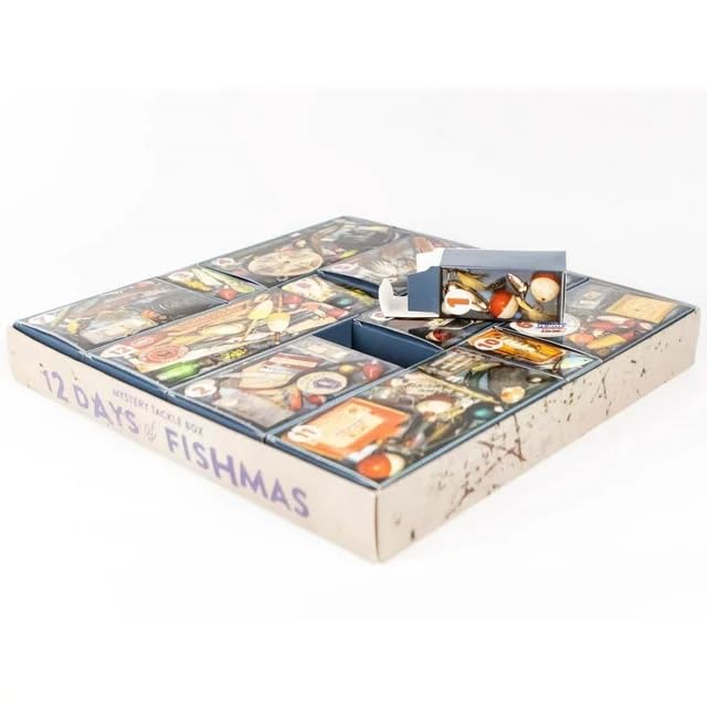 Catch Co Mystery Tackle Box 12 Days Of Fishmas Holiday Fishing Lures Advent Calendar 2023 Freshwater