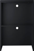 Summit Appliance CWH2 25 Wide Casework Hutch, Black; Cord Cuouts; Compatible with SCM1000SS, SCM853, SM1102WH, SM902BL, or SM903