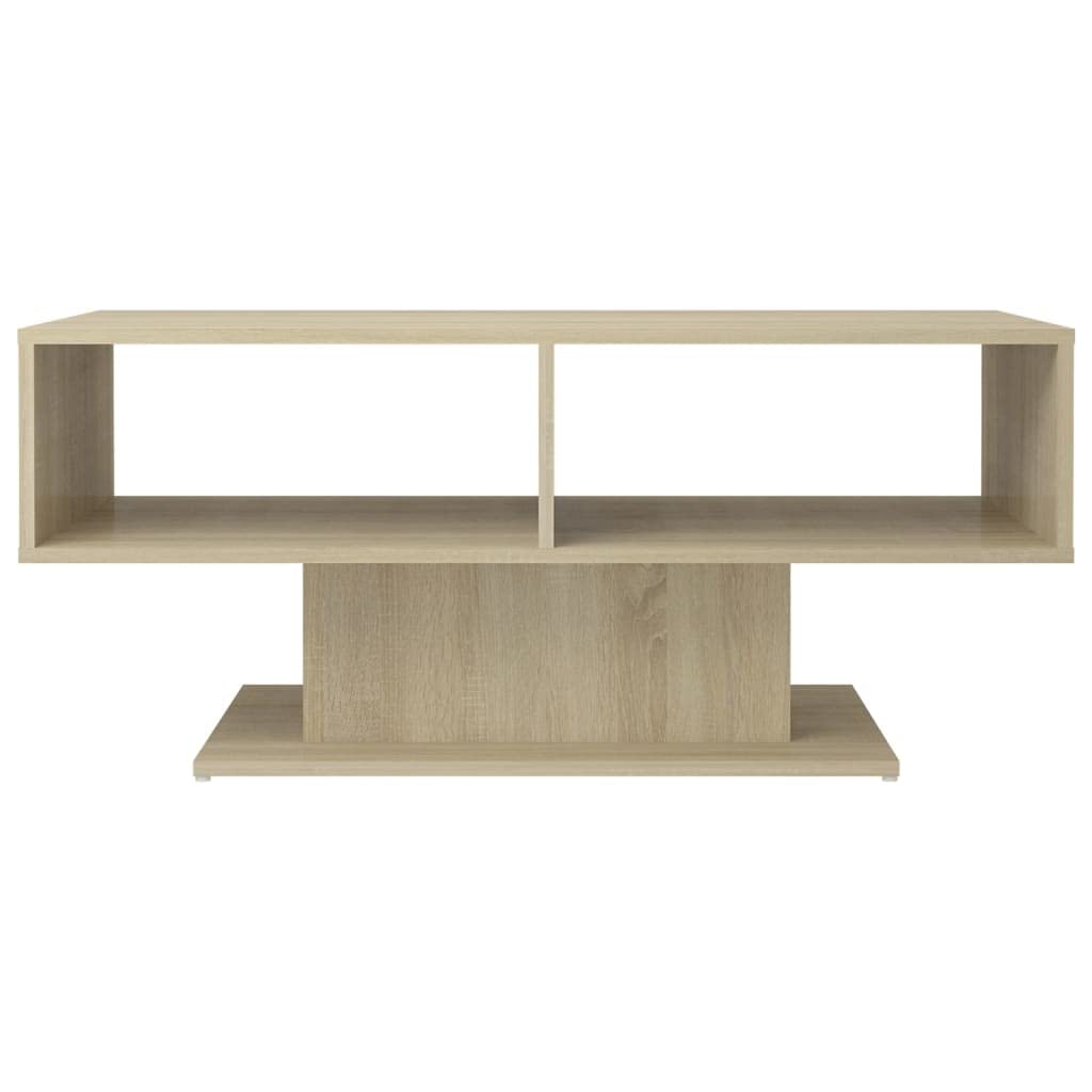 vidaXL Coffee Table Sonoma Oak 40.7"x19.7"x17.5" Engineered Wood