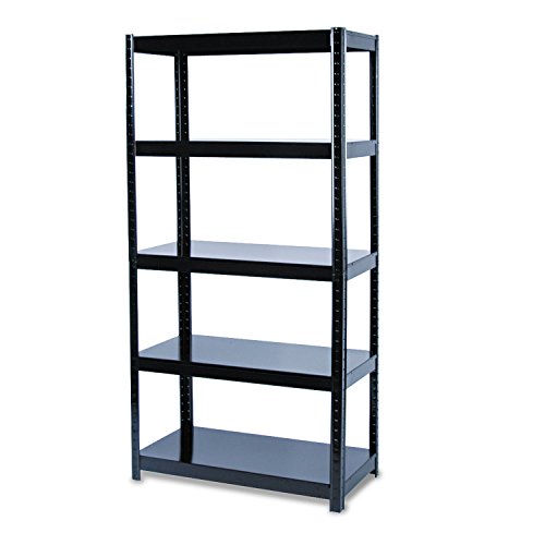 Safco Boltless Steel Shelving Shelving,Boltlss 36&quot;W,Bk (Pack Of2)