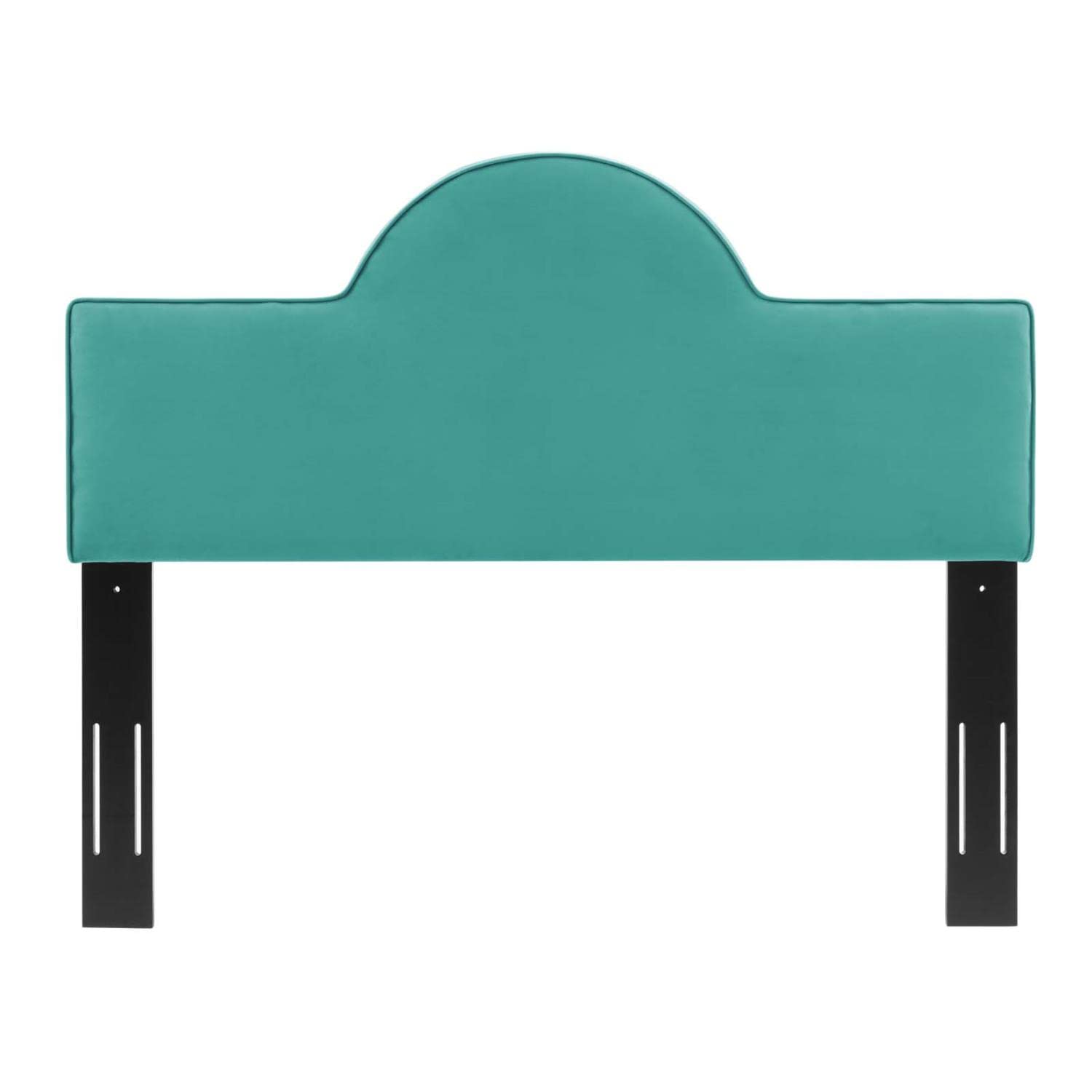 Modway Dawn Performance Velvet Headboard, Full/Queen, Teal