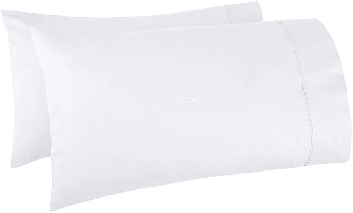 Tbm Oversize Pillow Case White King Extra Large Fits Even The Fluffiest Pillows Including The Pancake Pillow Sleeve Style Extra
