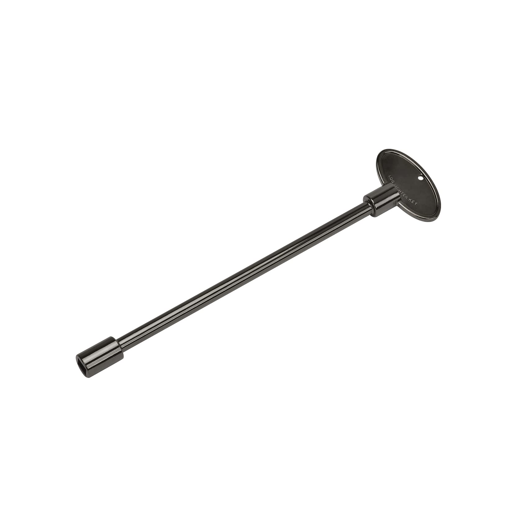 Skyflame Universal Gas Valve Key Fits 1/4' And 5/16' Gas Valve Stems, For Fire Pit And Fireplace, Flat Black - 8 Inches