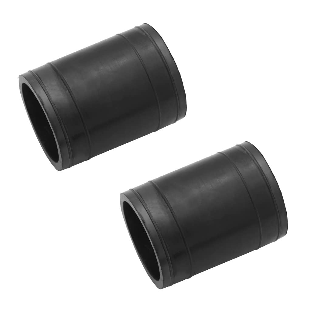 Solar Pool Supply Rubber Hose Couplings For Pool Heater Solar Panels, Designed For 1.9' (1-7/8') I.D. Type - 2 Pack