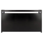 Winsome Wood Addison 4-Pc Storage Bench with 3 Foldable Woven Baskets - Espresso and Chocolate