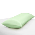 Ersmak Satin Body Pillow Cover, 20X54 Inches Sage Green Ultra Soft Satin Body Pillow Case For Hair And Skin, Silky Slip Cooling
