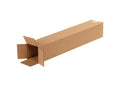 Secure Seal - 4X4X24 Pack Of 50 Corrugated Cardboard Packing Shipping Mailing Moving Carton Boxes