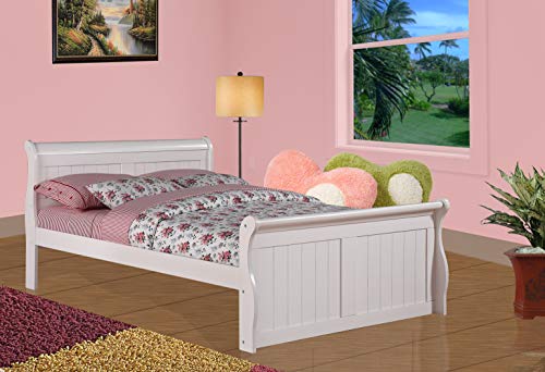 Donco Kids 325Fw Series Bed, Full, White